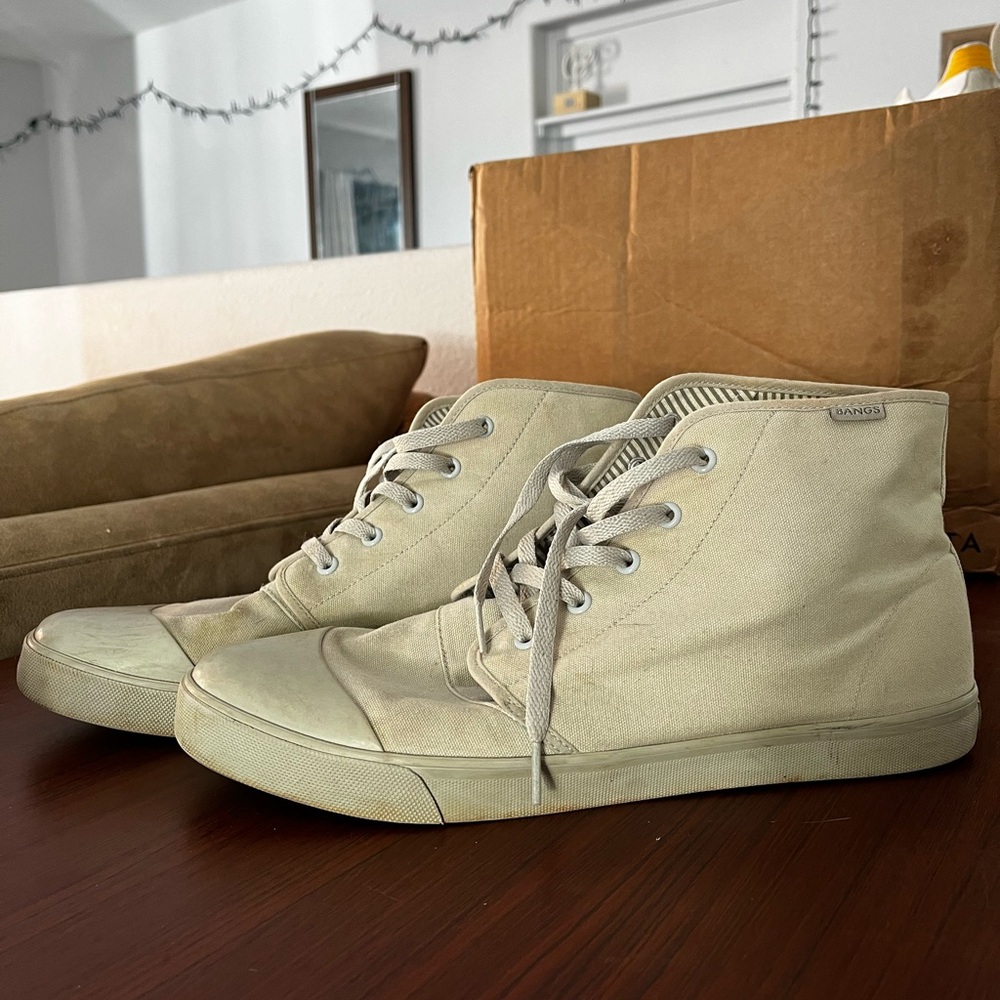 Bangs High Tops - London Fog (sz 13)